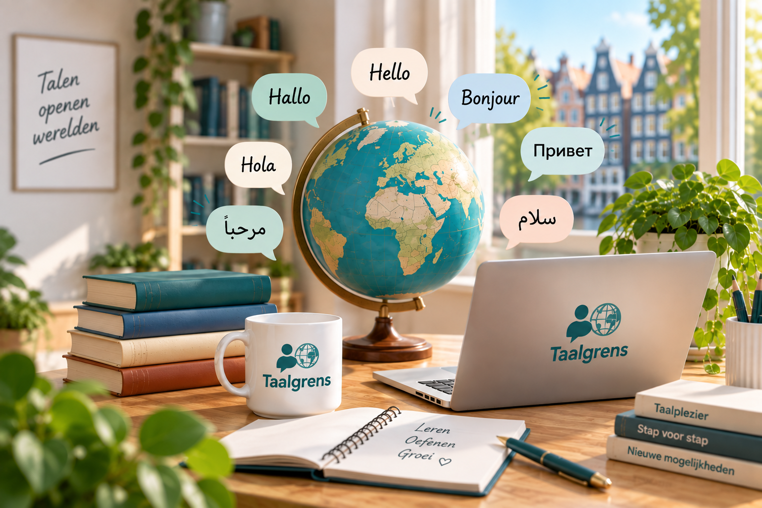 Taal leren met Taalgrens